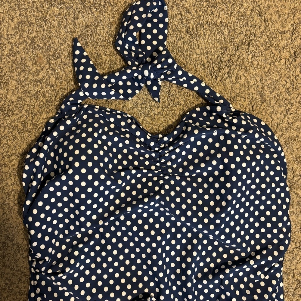 NWT Girl Howdy Polka Dot Swimsuit Halter Sz 26 - Picture 3 of 11